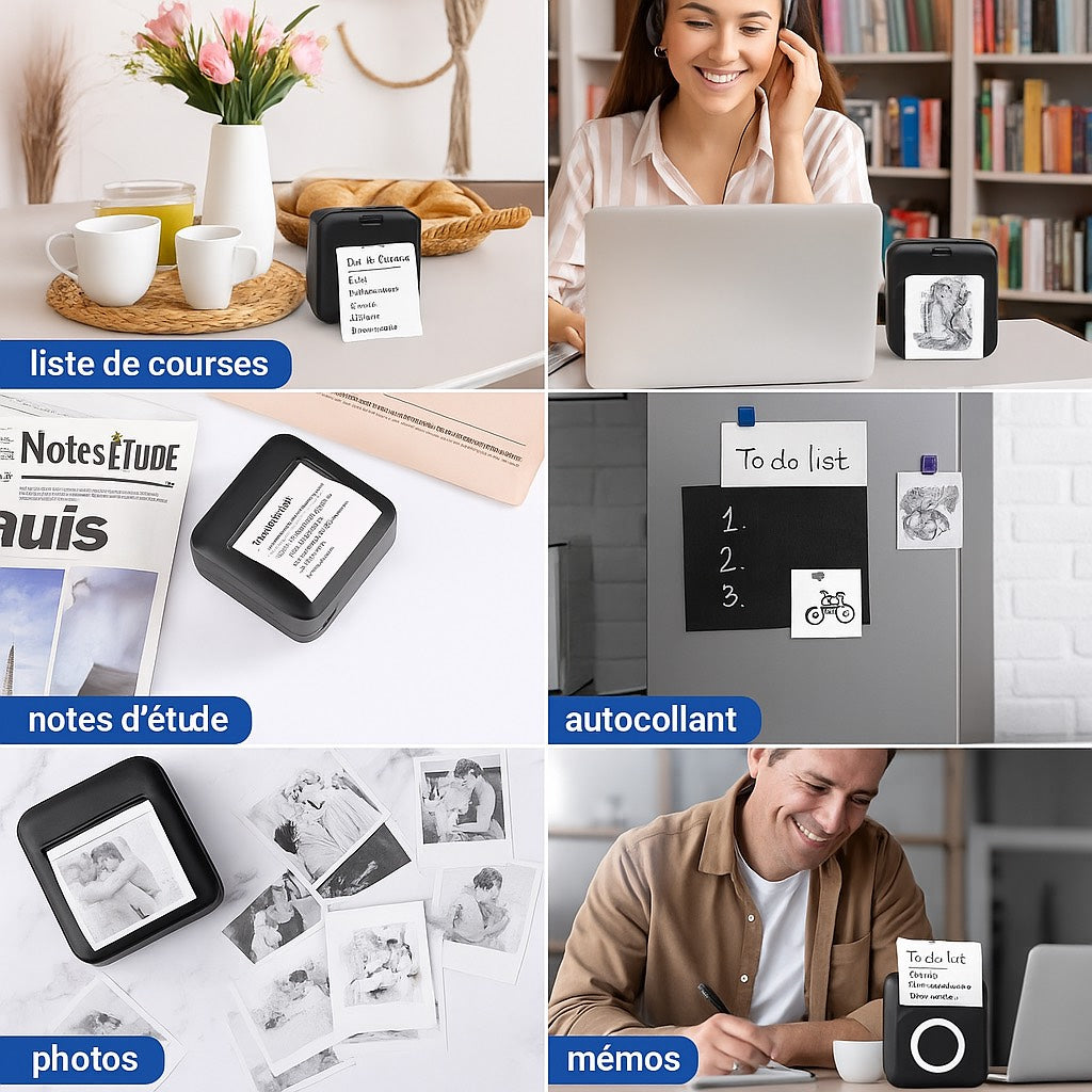 SummerShot – Imprimante Thermique Bluetooth
